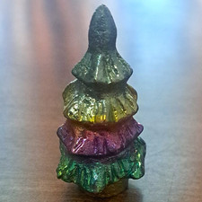 The Bismuth Smith Multicolor Bismuth Crystal Christmas Tree Figurine 2 in picture