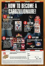 1995 CardZillion Mighty Morphin Power Rangers Cards Print Ad/Poster Dragon Ball picture