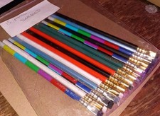 Blackwing Pencil Lot 15 Pencils With Erasers Damaged Slite Imperfections picture