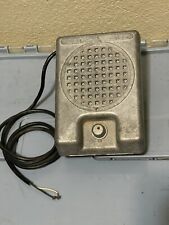 Vintage Industrial Style Cast Aluminum Intercom Speaker Box picture