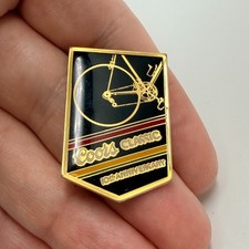 1984 Coors Classic 10th Anniversary Lapel Pin International Bicycle Race Hat Tac picture