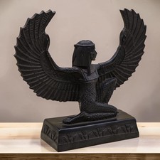 Rare Ancient Egyptian Statue Isis Goddess Antiques Pharaonic Unique BC picture