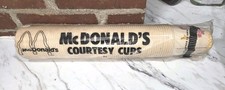 Vintage Lot of 75 Unused Genuine Ronald McDonald Waxed Paper Cups 1980s Courtesy picture