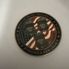 HSI Investigations ICE NYPD  9/11 10th Anniversary Challenge coin picture