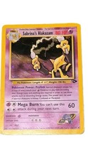 Sabrina's Alakazam Holo Eng 16/132 Poor Inked - Pokemon TCG GGC Cards picture