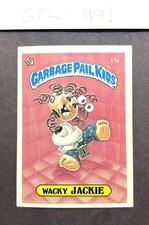 1985 Topps Garbage Pail Kids 1st Series 1 Matte Set Break #17a Wacky Jackie picture