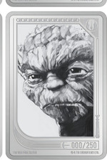 Agora Star Wars Limited Edition Silver Darth Maul And Yoda Trading Card picture