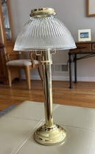 Vintage PartyLite Candle Lamp Brass Tone No Box picture