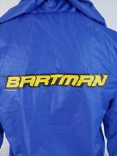 Vintage 2009 Simpsons Bartman Winbreaker jacket with full zipper and hood Size M picture