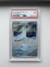 2025 Pokémon Phantasmal Flames DEWGONG #097 ILLUSTRATION RARE PSA 9 Mint picture