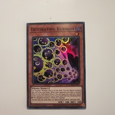 YUGIOH - Detonating Kuriboh - Super Rare - SUDA-EN097 Supreme Darkness EN/NM 1 Ed picture