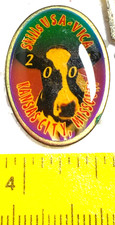 Skills USA-VICA 2000 Kansas City Missouri Oval Shape Lapel Tack Pin picture