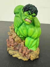 Hulk Bust Statue Diamond Select Toys 2003 Marvel Resin Smashing Rock HULK Base picture
