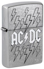 Zippo AC/DC Logo Street Chrome 48641 picture