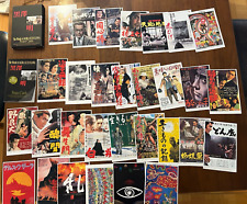 Akira Kurosawa Poster postcard version lot of 30  Japan Post With Case 1999 picture