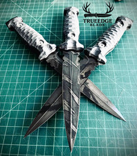 Hand-Forged Arctic Glacier Edition Handmade D2 Steel Ice Brush Finish Gift Idea picture