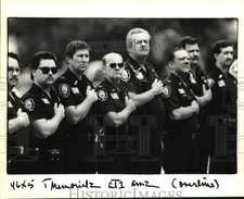 1989 Press Photo A company of Slidell Policemen - noc61472 picture