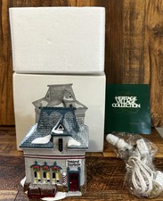 VINTAGE 1994 DEPT. 56 BEARD BARBER SHOP NORTH POLE SERIES CHRISTMAS VILLAGE picture