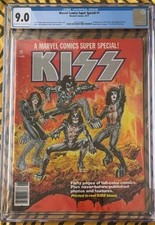 MARVEL COMICS SUPER SPECIAL #1 CGC 9.0 KISS BLOOD MARVEL 1977 picture