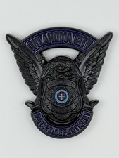 Oklahoma City Police Department Challenge Coin City of Oklahoma Motors (Black) picture