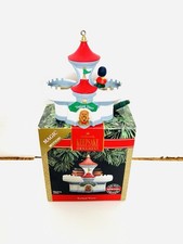 Hallmark 1991 Toyland Tower Magic Motion Ornament Read picture