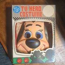 VTG 1969 Halloween Ben Cooper Underdog Costume & Mask Original Box Med RARE HTF picture