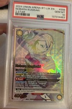 2024 UNION ARENA UE03BT/JJK JUJUTSU KAISEN 2 STAR #008 NOBARA KUGISAKI PSA 10 picture