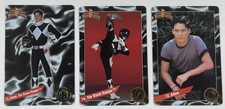 1995 CARDZILLION Power Rangers Series 1 BLACK RANGER 3-CARD #12/13/14 *toysRus picture