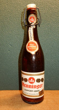 Vintage Henninger (Frankfurt) Beer Empty Beer Bottle w/Porcelain Swing Top Lid picture