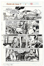 Punisher War Journal #71 Page 5 Hugh Hayes Original Comic Art Marvel Comics 1994 picture