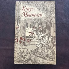 1961 Kings Mountain National Military Park South Carolina Guide Booklet NPS picture