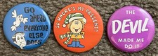 Vintage Buttons Lot Of 3 picture