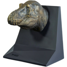 PNSO Tyrannosaurus Rex Wilson Dinosaur Head Bust Resin Model Figure Display 6'' picture