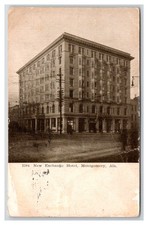 1906 New Exchange Hotel Montgomery Alabama Building Rare Year Street view picture