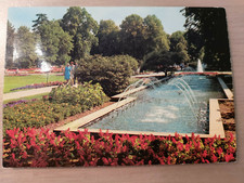 Postcard Bad Eilsen spa fountain promenade spa park 22.09.1987 gel_1 picture