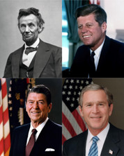 FULL SET OF ALL 45 PRESIDENTS OF THE UNITED STATES 8X10 PHOTO REPRINTS picture