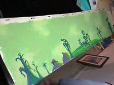 She-Ra Animation Cel BACKGROUND Vtg MOTU  production art Filmation He-Man X2 picture