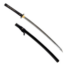Bamboo Warrior Wakizashi Iaito Unsharpened Training Sword Aluminum Alloy picture