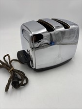 Vintage Sunbeam T-20B Radiant Control Auto Drop Chrome Toaster - Tested Working picture