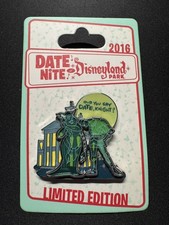 Disney Date Night Nite at Disneyland Pin 2016 - Haunted Mansion Knight LE picture