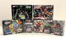 5 BOXES (SPIDER-MAN / AVENGERS / X-MEN / MARVEL EXPANSION / DR DOOM) Cards 2025 picture