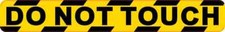 7x1 Do Not Touch Magnet Vinyl Magnetic Business Caution Sign Decal Magnets Signs picture