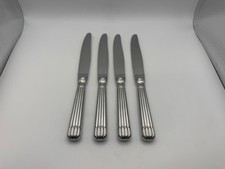 Set of 4 Christofle Acier Stainless Steel OSIRIS Dinner Knives picture