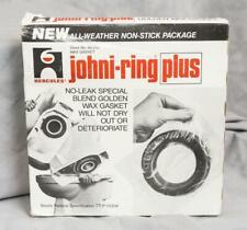 Vintage Hercules Johni Ring Plus Wax Gasket Packaging Advertising NOS g50 picture