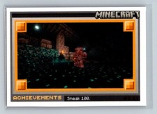 2024 Panini Minecraft Achievements #221 Sneak 100 picture