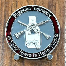 Harford County Sheriffs Office Firearms Instructor Challenge Coin  M#19 picture
