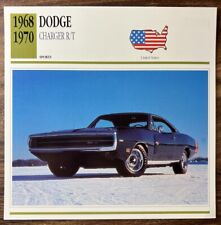 Cars of The World - USA - Single Collector Card - 1968-1970 Dodge Charger R/T picture