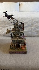 Jim Shore 4010356 JS Hwc Haunted House Figurine Lighted Windows Large picture