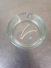 Vintage Clear Glass Quality Inn Hotel Ashtray Good Condition Tobacciana picture