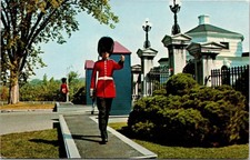 Governor Generals Front Gate Ottawa Ontario Canada Street View UNP Postcard picture